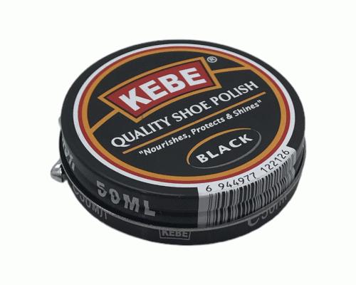 Крем для обуви Kebe  50мл черный (У-12/360) (304 162)