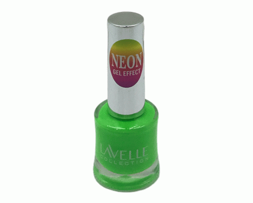 Лак для ногтей Lavelle Gel Polish т. 42 зеленый неон 10мл (304 425)