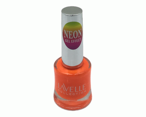 Лак для ногтей Lavelle Gel Polish т. 43 оранжевый неон 10мл (304 426)