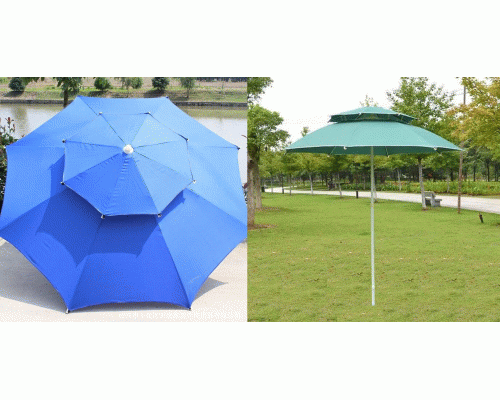 Зонт для пикника d-150-300см двойной (304 472)