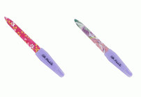 Пилка для ногтей металл 15,3см цветная ручка и полотно (304 067)