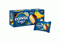 Печенье Tondi Choco Pie 180г 6шт*30г банан (304 652)