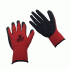 Перчатки красные черный облив (304 484)
