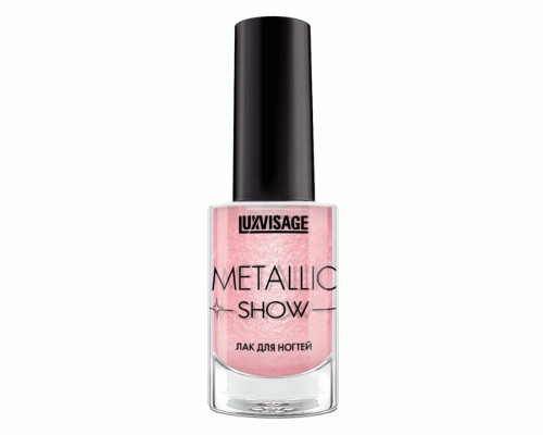 Лак для ногтей Luxvisage  Metallic Show 9г т. 309 розовый жемчуг (305 811)