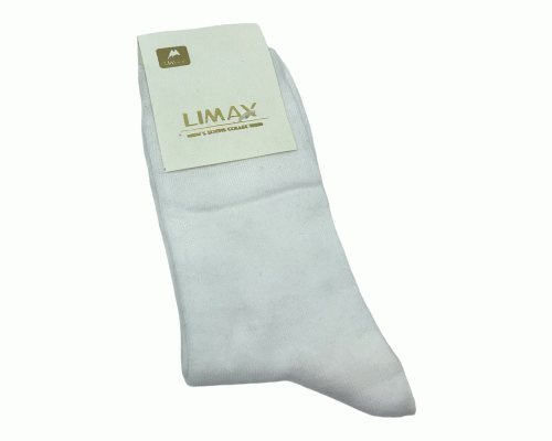Носки мужские белые Limax (305 255)
