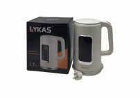 Чайник эл. 1,7л с температурным дисплеем Lykas (305 521)