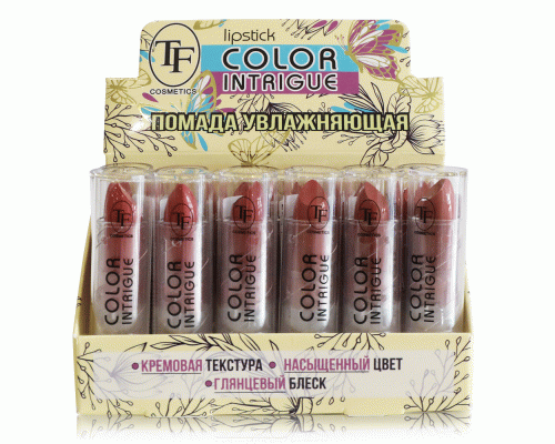 Помада TF Color Intrigue Lipstick увлажняющая mix D (305 864)