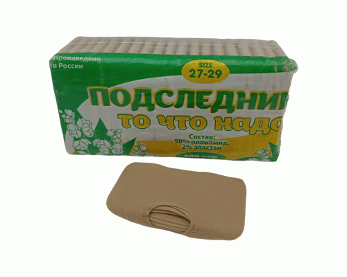 Подследники женские капроновые  1 пара р. 27-29 То Что Надо (У-10) (306 037)