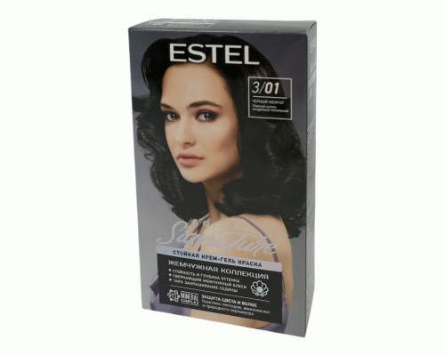 Estel COLOR Signature 3/01 черный жемчуг (307 418)