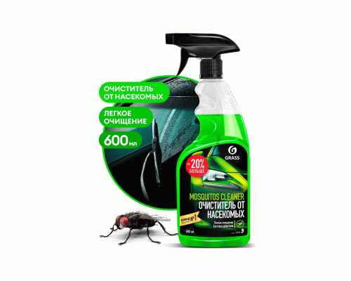 Очиститель следов насекомых 600мл Mosquitos Cleaner (308 172)