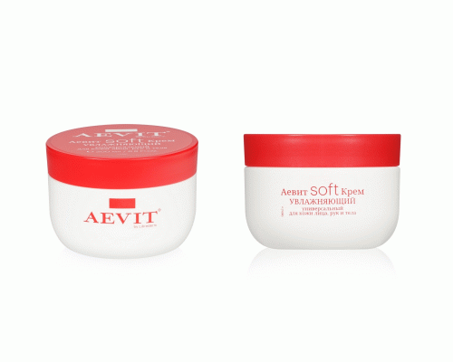 Крем для лица Aevit By Librederm 200мл Soft увлажняющий (308 777)