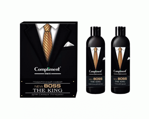 ПН муж. Compliment men Boss №1772 (шампунь 250мл, гель д/душа 250мл) (308 760)