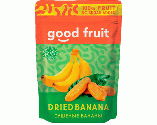 Банан Good Fruit сушеный 100г (309 019)