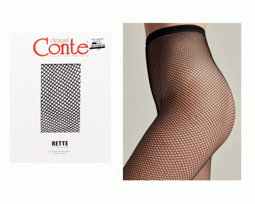 Колготки Conte Elegant Rette Medium (nero 3) (309 844)