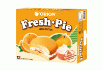 Печенье Оrion Fresh Pie 12шт 25г апельсин (309 633)