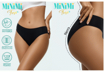 Трусы женские MINIMI Fresh Slip PA с узким бочком Nero (черный, 50 XL) (308 580)