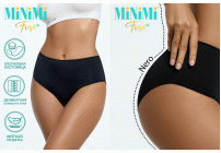 Трусы женские MINIMI Fresh Slip Midi PA со средним бочком Nero (черный, 44 S) (308 585)