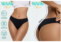 Трусы женские MINIMI Fresh Brasiliana PA Nero (черный, 42 XS) (308 594)