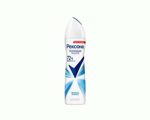 Дезодорант жен. Rexona aer 150мл легкость хлопка (310 356)