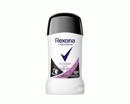 Дезодорант жен. Rexona stick 40мл Invisible Pure (310 372)