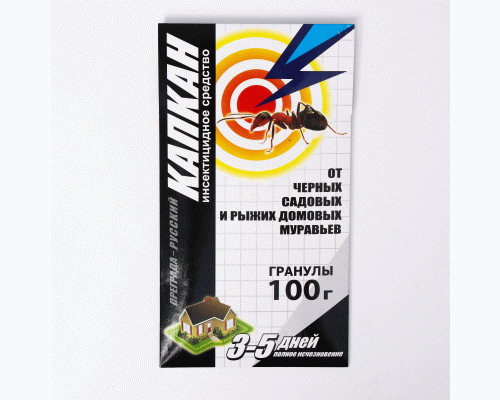 Гранулы от муравьев Капкан Преграда 100г (310 294)