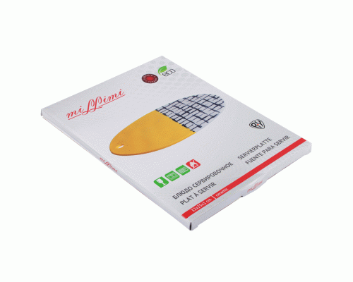 Блюдо 32*25*1,0см керамика Индиго Millimi (260 951)