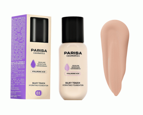 Тональный крем Parisa Silky Touch 30мл т. 03 Nude (311 196)