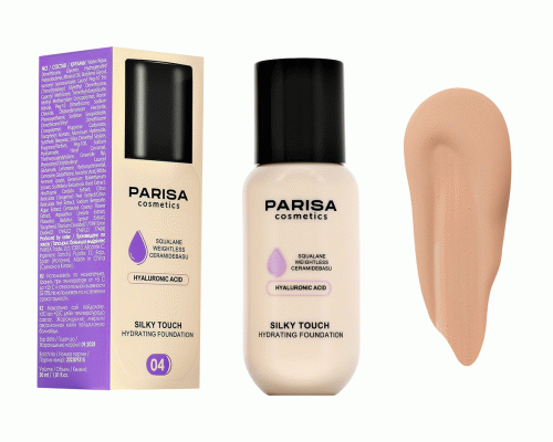 Тональный крем Parisa Silky Touch 30мл т. 04 Creamy Nude (311 197)