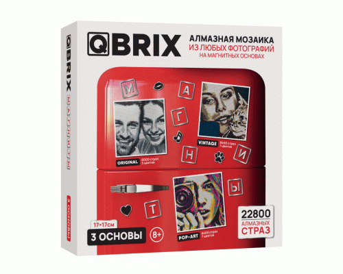 Алмазная мозаика на магнитах QBRIX (310 875)