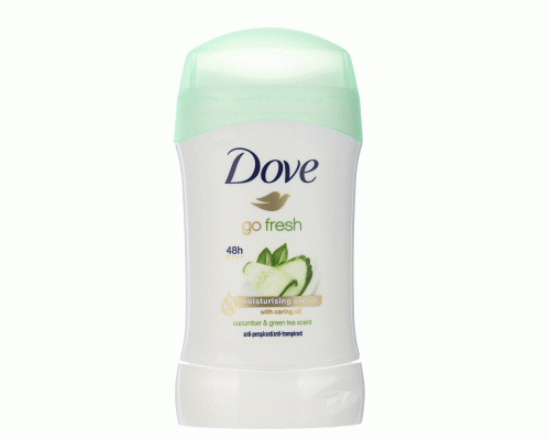 Антиперспирант твердый женский DOVE Go Fresh Cucumber, п/б, 30мл (306 886)