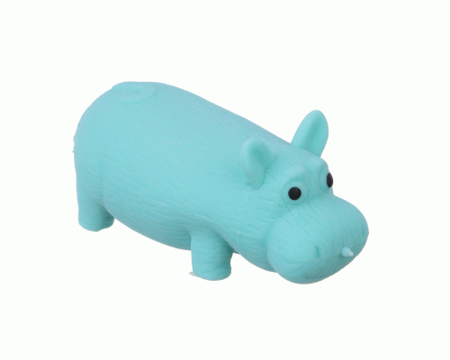 ИГРОЛЕНД Игрушка антистресс растягушка Зверушки, TPR, песок, 4,5х10см, 4 дизайна (307 272)