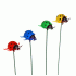 INBLOOM Божья коровка декоративная на стержне 25см, 2.5х2.2см, металл, PVC (289 319)