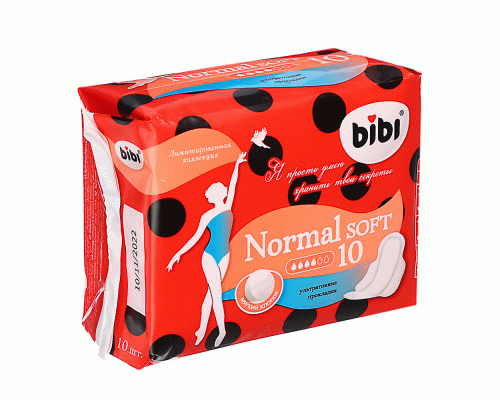 Прокладки гигиенические BiBi Normal Dry, 10 шт. (286 501)