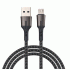 BY Кабель для зарядки Авангард Micro USB, 2м, 3А, Быстрая зарядка QC 3.0, черный (304 259)