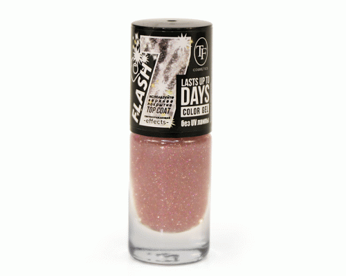 Лак для ногтей TF Color Gel Flash 8мл т. 356 Розовая вспышка (311 424)