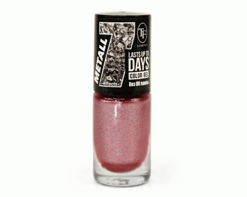 Лак для ногтей TF Color Gel Metall 8мл т. 340 Античная медь (311 425)