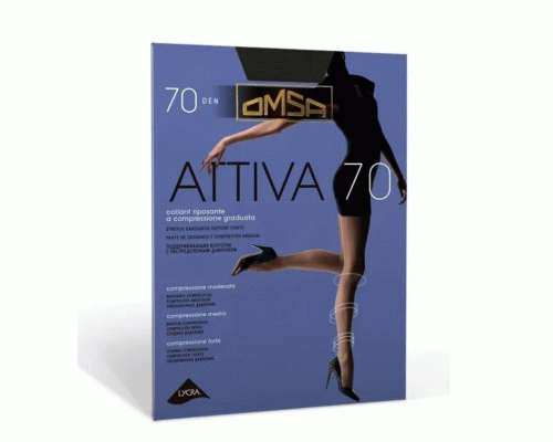 Колготки OMSA Attiva 70 (nero 2) (312 296)