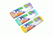Мешки для мусора Vetta 60л/10шт 14мкм био с завязками микс (231 287)