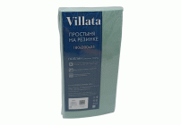 Простыня на резинке 180*200*25см поплин минт Villata (309 916)