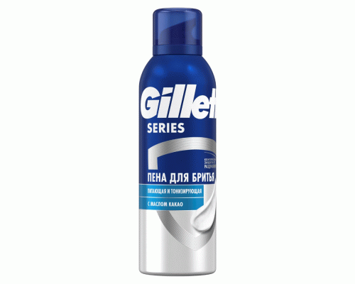 Пена для бритья GILLETTE Series 200мл питающая и тонизирующая (313 455)