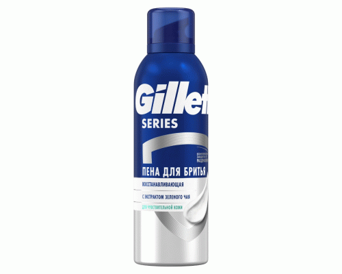 Пена для бритья GILLETTE Series 200мл восстанавливающая (313 456)