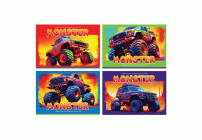 Альбом для рисования 8л. на скрепке BG Monster /АР4ск8 10947/ (312 667)