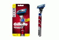 Станок для бритья Gillette Mach3 Turbo 3D Red 2 сменные кассеты (313 449)