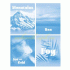 Тетрадь 96л кл. A5 BG Blue collection soft-touch ламинация /Т5ск96_лс 11959/ (312 683)