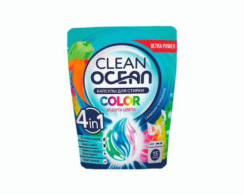 СМС Ocean Clean  капсулы 15шт Color (313 604)