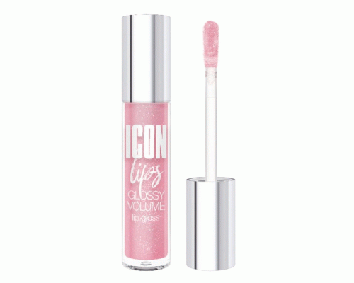 Блеск для губ Luxvisage ICON lips glossy volume 3,4г т. 508 Сиренево-розовый (303 002)
