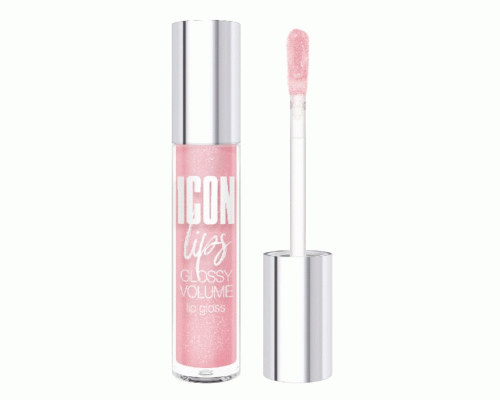 Блеск для губ Luxvisage ICON lips glossy volume 3,4г т. 509 Пудровая роза (303 003)