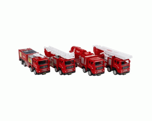 Пожарная машина инерц. 17*7,2*4,8см красная в ассортименте /M1637-21/ (306 069)