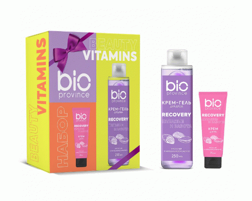 ПН жен. Bioprovince Beauty vitamins (крем-гель для душа 250мл, крем для рук 75мл) (314 475)
