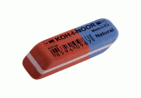 Ластик скошенный комбинированный Koh-I-Noor Blue Star 80 /6521080006KDRU/ (313 895)
